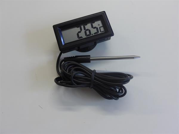 Inomhus-/ Utomhustermometer, digitalt, -50 - 150 °C